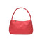 Nylon Casual Women Handbag Female Solid Underarm Shoulder Bag (Rose Red)