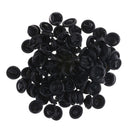 100x durable BLACK latex finger cots antislip for chalk Electronic finger cotsOZ