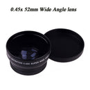55mm 0.45X Macro Picture Fish Eye Wide Angle Lens Screen for Nikon D70 D3200