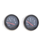 2 Pieces Black Boat Auto Fuel Gas Level Gauge 0-190 Ohms Universal Assembly
