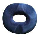 Pressure Relief Donut Washable Cover Haemorrhoids Piles Ring Cushion Blue