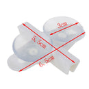 5Pcs Aquarium Fish Tank Divider Suction Cup Divider Plastic Sheet Holder S 3C