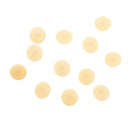 200pcs Cross Screw Cover Caps Washer  Tops Self-tapping Beige 1 2