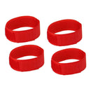 12x Chicken No Crow Collar for Roosters Noise Free Neckband Collars Black&Red