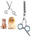 7" Pet Grooming Scissors Dog Cat Professional Teeth Thinning Shear Hair Cutting
