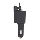 2016 New 2 in 1 Black In-ear Stereo Wireless Bluetooth Headset with Car