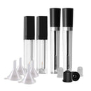 1 Set 4 Pcs Reusable Empty Bottle Tube Container For Eyelash Growth Oil Mas