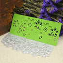 Flower Frame Edge Cutting Dies Stencil DIY Scrapbooking Craft Paper Card hv2n