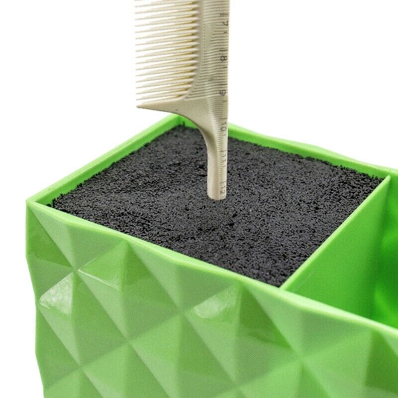 Double Layer Hairdresser Tools Holder Fashion Abs Barber Scissor Case Deskt F5G8