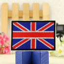 UK Flag Embroidered Iron / Sew On  Patch United Kingdom Badge Transfer M&O