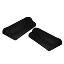 2xFootrest Under Desk High Density Sponge Ergonomic Foot Rest Cushion for Office