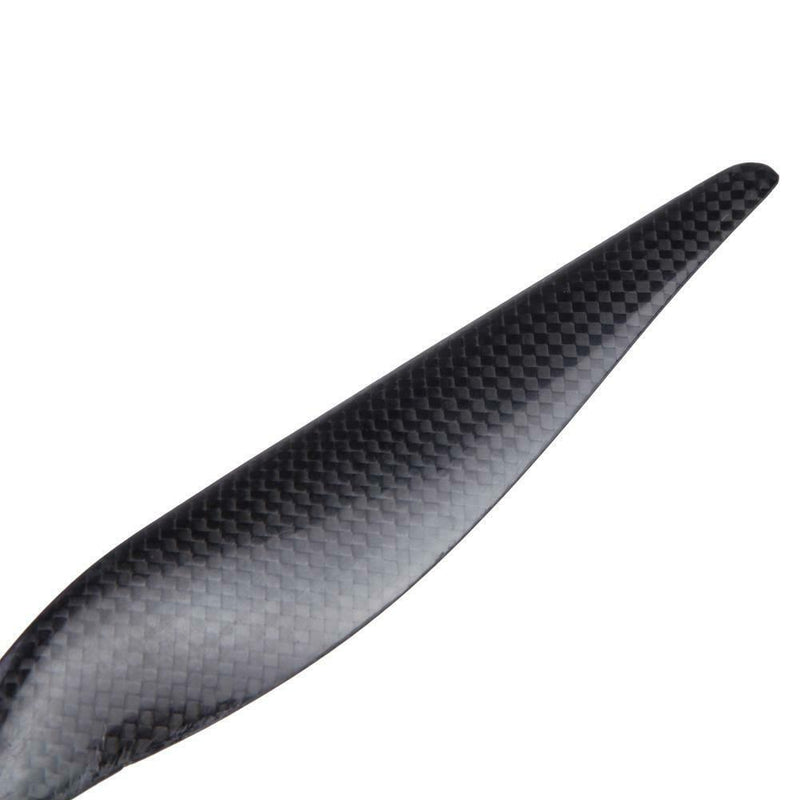 2pcs 1 Pair 1365 13X6.5 Black Carbon fiber Propeller CW/CCW Props for QuadCoptor