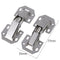 10pcs 3in Bridge Shaped Spring Frog Closet Cabinet Door Hinges No Drilling  A