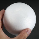 10 x Christmas Decoration Modelling Craft Polystyrene Foam Ball Sphere 10cm E2R9
