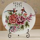 Iron Display Easel China Bowl Plate Display Rack Holder Stand Black 4inch