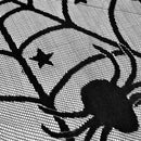 Halloween Party Decoration Spiderweb Tablecloth Black Lace Table Covers for E8R1