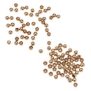 3.3mm - 3.8mm Brass Fly Fishing Tying Bead Nymph Head Ball Bead (100 Pieces)