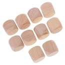 10 Pieces of Transparent Dice Set of 3cm D&D MTG Board Games Beige