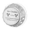 Metal Geiger Counter Check / Test Source - smoke detector sensor Americium HIGH