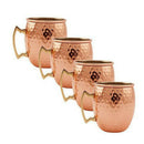 Stainless Steel Cocktail Wine Milk Coffee Cup Mug Bar Home Party 600ml Rose WZE