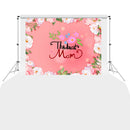 Mother Day Design Background Cloth Tablecloth Photography Props Backdrop A