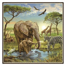 DIY Elephant Diamond Painting Embroidery Rhinestone Cross Stitch Mosaic Kit