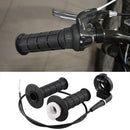 7/8" Throttle Cable Grip HandleBar Handle Set For 110-250CC Off-road Motorcycle