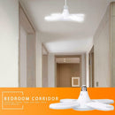 246 LED Pendant Light Foldable Fans Angle Adjustable Ceiling Lamps Energy Saving