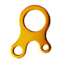 3 Holes Quick Knot Tent Rope Fastener Wind Cord Buckle Tensioner Golden