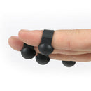 8x Steel Tongue Drum Finger Picks Silicone Knocking Finger Sleeves Handpan