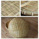 Storage Basket, Natural Handmade Bamboo Baskets Fruit and Vegetables Fruit