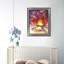 5D DIY Full Drill Diamond Painting Flame Light Cross Stitch Craft Kit Decor