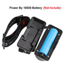 Mini COB LED headlight headlamp flashlight USB rechargeable torch night l %a