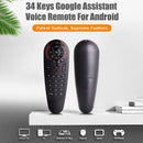 For PC Android TV Box G30 2.4G Wireless Air Mouse Gyroscope Voice Remote Control