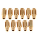 11x Carburetor Carb Main Jet Injector Nozzle Kit for Keihin OKO CVK KOSO PWK