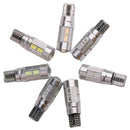 1x 501 194 6000K W5W 5630 T10 LED 10-SMD Car Canbus Wedge Error Free Light O7L4