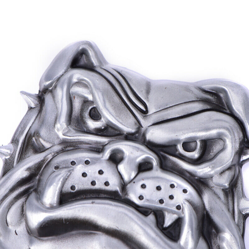 Mens British Bulldog Metal Alloy Belt Buckles Cowboys Punk Fashion Buckle Kw
