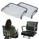 2x Barber Chair Back Covers Salon Spa Beauty Professional Plastic Cover