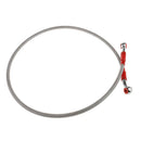 90cm Long Gray Metal Motorcycle Motorbike Brake Line Cable 10mm
