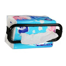 Car Tissue Paper Box Napkin Case Holder Black Sun Visor Back Organiser & Se X2F5