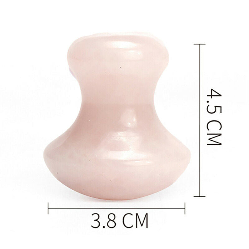 Pro Spa Natural Rose Quartz Massage Stone Stones Eyes Massager Beauty Tools