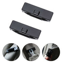 Stylish Seat Belt Adjusting Clip Tension Adjuster for Car Pack of 2 Black A