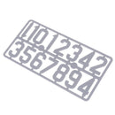 beehive plastic card number sign frame marking board beekeeping BX