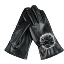 Ladies And Ladies Fashion Winter Gloves Soft Leather Touch Screen Non-Slip OUW