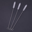 8 Pcs Stainless Steel Metal Drinking Straw Reusable Straws + 3 Cleaner Brush Kit