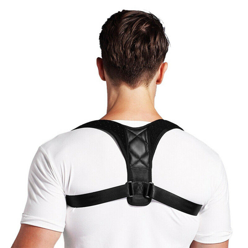 Posture Corrector Clavicle Support Brace Women Men Resistance Band Fix HBQ