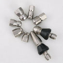 High Quality 1/4 M and 3/8 M Sewer Cleaning Jetting Nozzle Rotary Spinning Drain