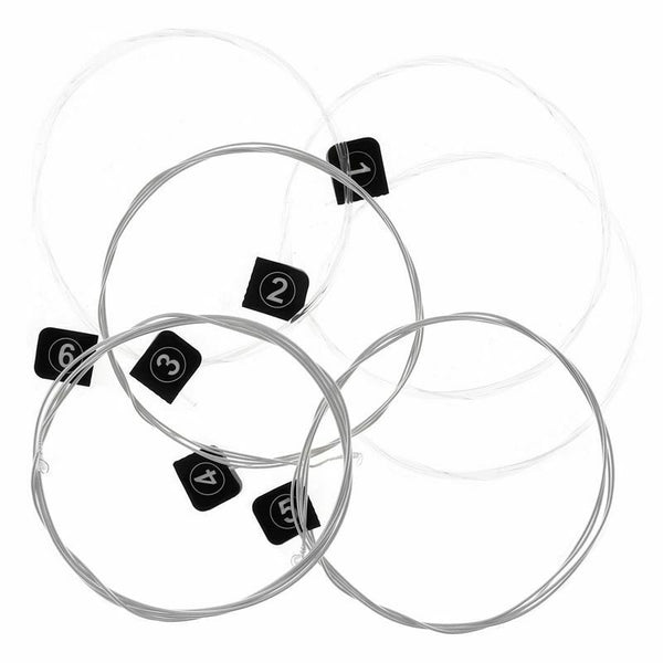 Orphee 6pcs/set Electric Guitar String Set Nickel Alloy String Super Light