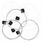 Orphee 6pcs/set Electric Guitar String Set Nickel Alloy String Super Light