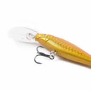 11cm 10.5g minnow fishing lures plastic baits hard lures fishing hooks 1 NT3C